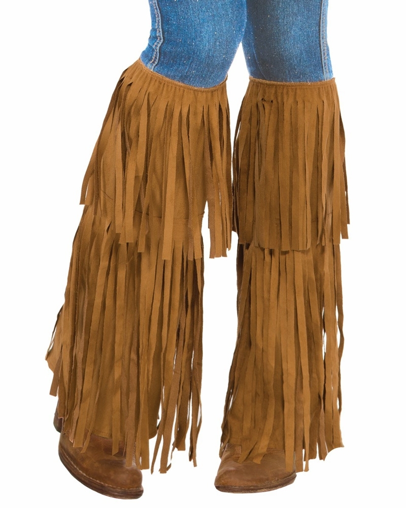 Hippie Western Fringed Boot Tops Unisexs