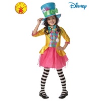 MAD HATTER GIRLS DELUXE COSTUME CHILD