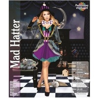 Mad Hatter Deluxe Female Adult Costume