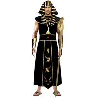 Pharaoh Black Gold Complete Costume Large & XLarge