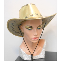 El Dorado Gold Cowgirl Cowboy Western Hat