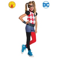 HARLEY QUINN DC SUPERHERO GIRLS CLASSIC, CHILD SMALL