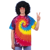 60's Hippie Tie Dye T Shirt
