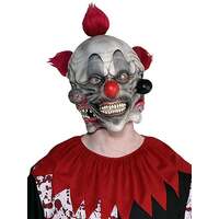 3 headed / faced clown scary mask