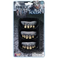 Zombie Rotted Teeth Set of 3