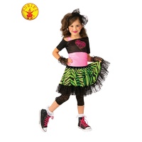 80S MATERIAL GIRL COSTUME, CHILD LARGE