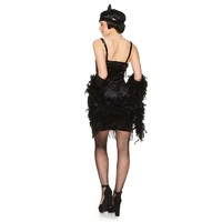 20s Black flapper dress