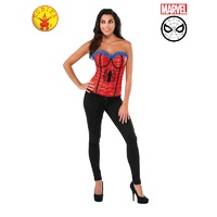 SPIDER-GIRL CLASSIC CORSET, ADULT FEMALE LARGE