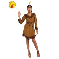 NATIVE AMERICAN WOMANS COSTUME, ADULT