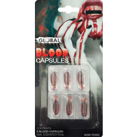 Global Blood Capsules - Set of 6