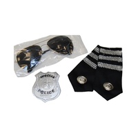 Police Kit - Glasses, Epaulettes & Badge