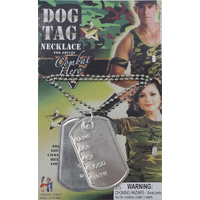 Dog Tag - Single with Details