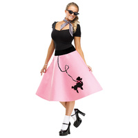 Poodle Skirt - Adult Female Costume