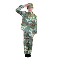 Soldier Costume Unisex Tween Size
