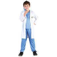 Kids Doctor Costumes Medium