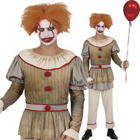 Vintage Clown Costume - Men's SMALL/MED