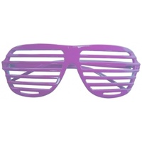 80s Slot Glasses-Assorted Colours