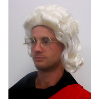 Colonial or Judge White Unisex Wig