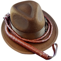 Indiana Jones Hat w/ Whip 