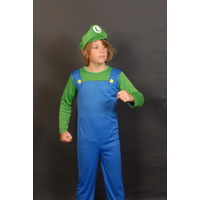 PlumberBoy Luigi Costume-Medium