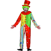 Clown - Adult Costume Small/Medium