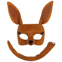 Deluxe Animal Mask & Tail Set Kangaroo