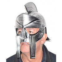 Gladiator Helmet Silver