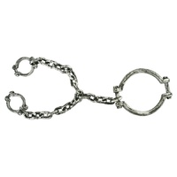 Prison Shackles 100cm (Neck Shackle with Hand Cuffs PARTY PROPS)