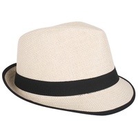 Cream Trilby Hat