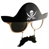 Pirate Sunstaches Party Glasses