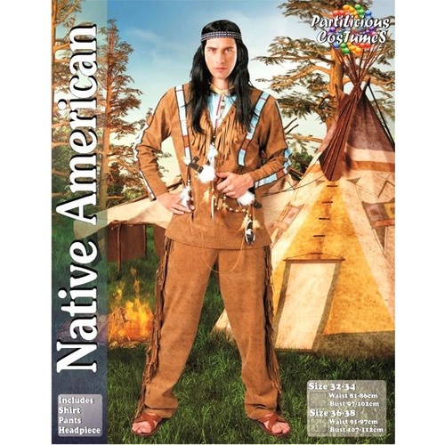 Native American Indian Costume -Adult