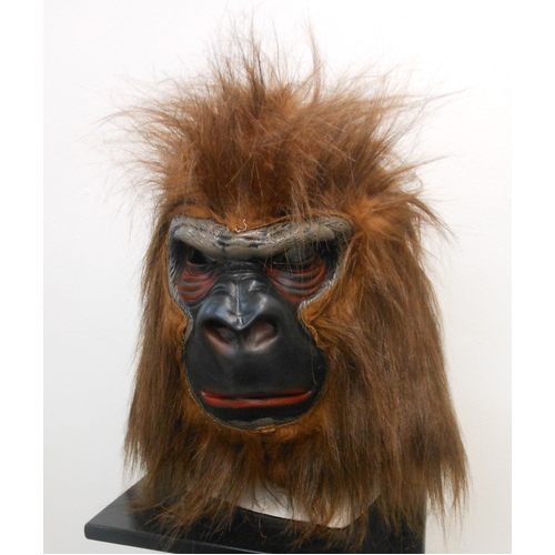 Hairy Gorilla Latex Full Head Mask