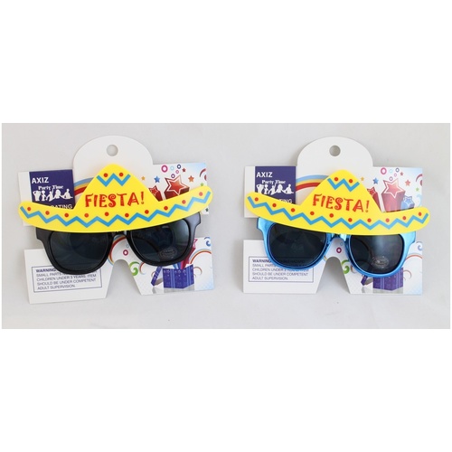Mexican Fiesta Sombrero Glasses