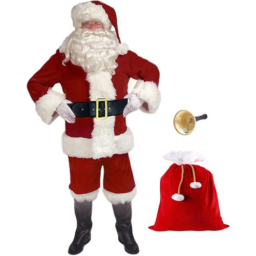 Santa suit 11 piece set
