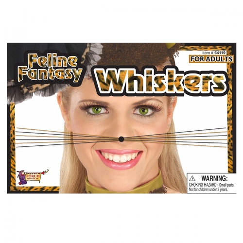 Feline Whiskers Costume Accessory