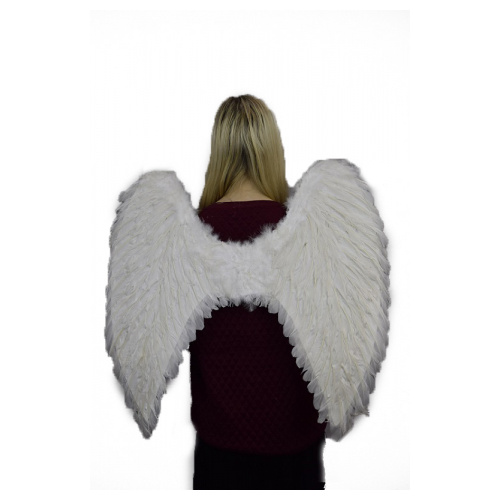 WHITE ANGEL WINGS - FEATHER
