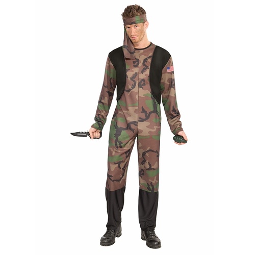 Army camo Soldier Costume