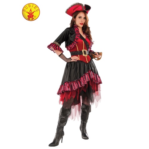 LADY BUCCANEER PIRATE COSTUME, ADULT