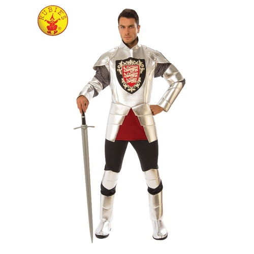 SILVER KNIGHT COSTUME, ADULT
