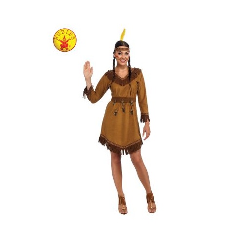 NATIVE AMERICAN WOMANS COSTUME, ADULT