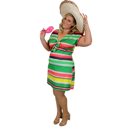 Mexican Dress - Adult Plus - XL