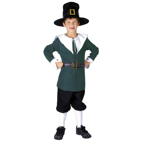 Colonial Boy Costume Halloween Fancy Dress 