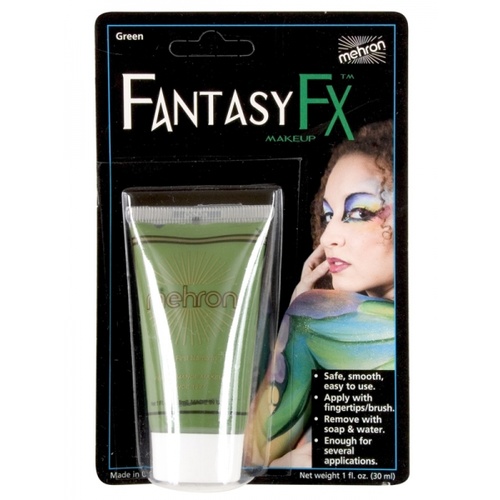 Green Fantasy FX Makeup
