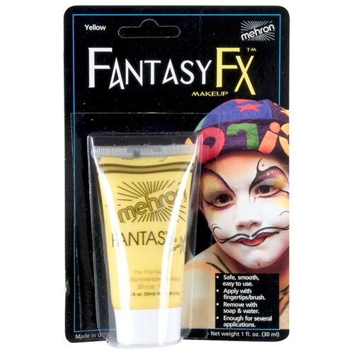 Yellow Fantasy FX Makeup