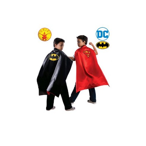 BATMAN TO SUPERMAN REVERSIBLE CAPE - CHILD
