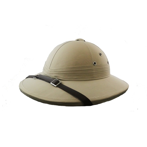 Safari Pith Helmet - Natural Deluxe