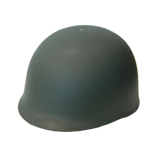 Deluxe Plastic Soldier Hat - Adult