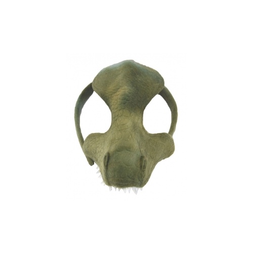  Good Green Dinosaur Animal Hair Half Mask -