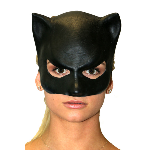 Latex Cat Woman Mask