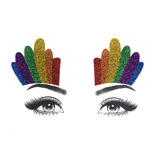 Face Jewels - Rainbow Splash